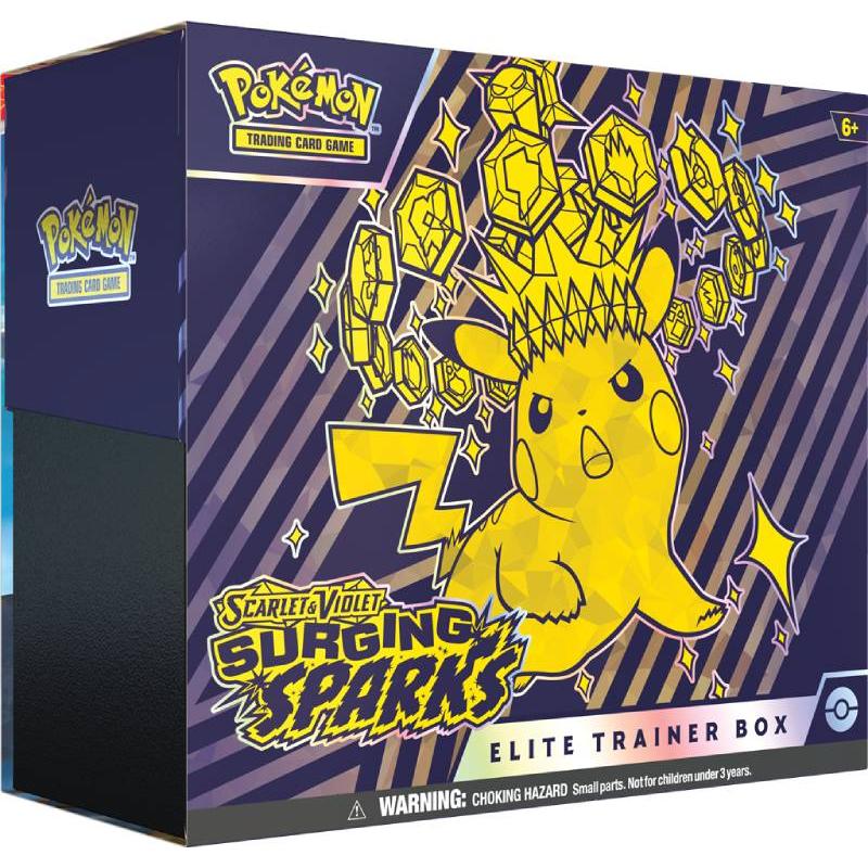 Pokemon TCG : Scarlet & Violet - Surging Sparks Elite Trainer Box