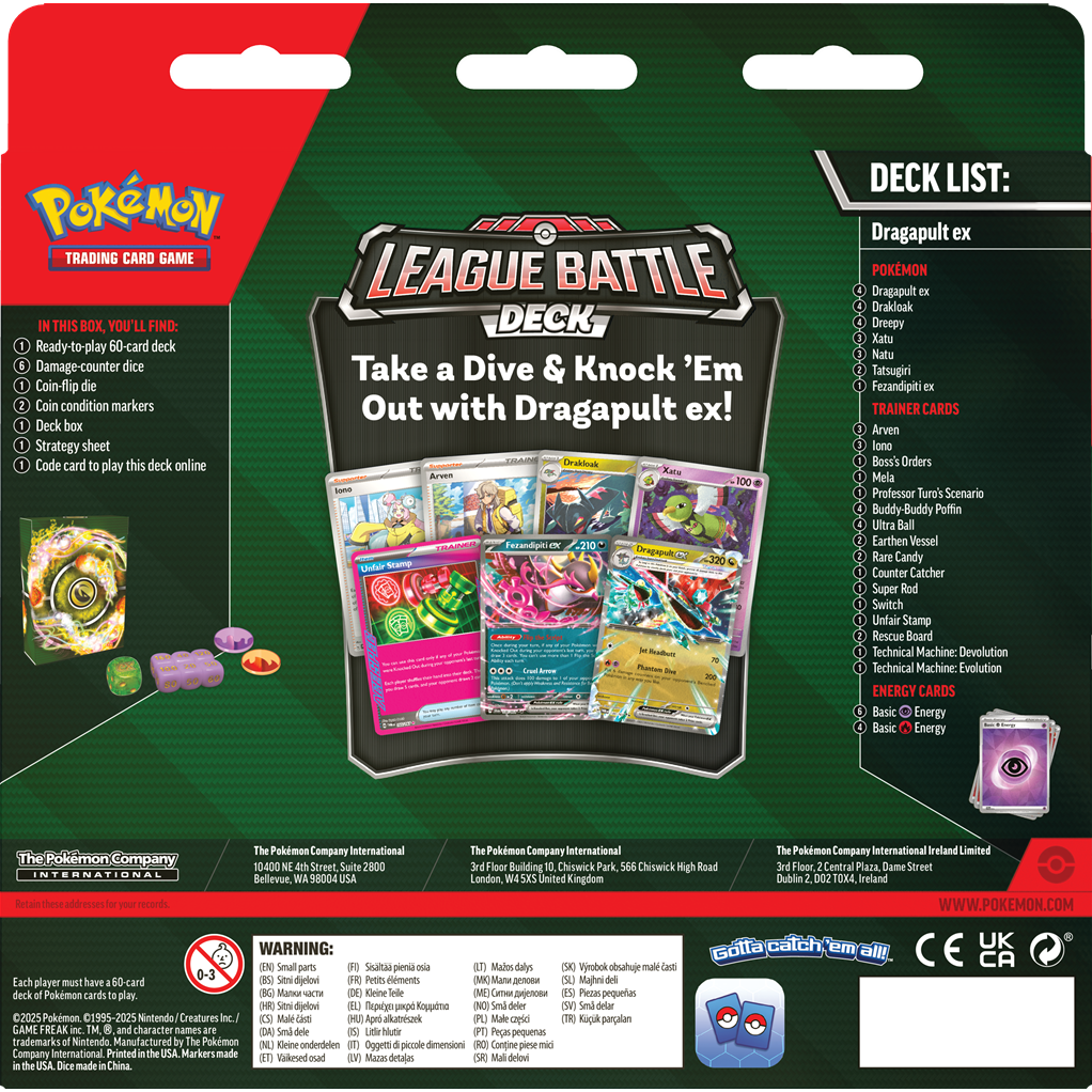 Pokemon - April League Battle Deck - Dragapult
