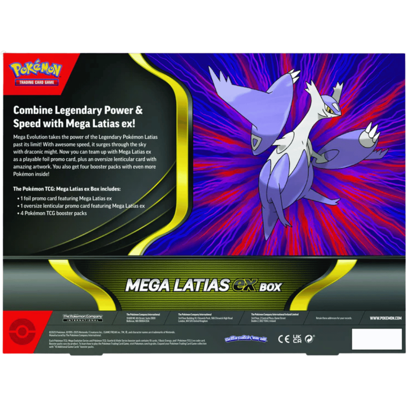 Pokemon - Mega Latias Ex Box