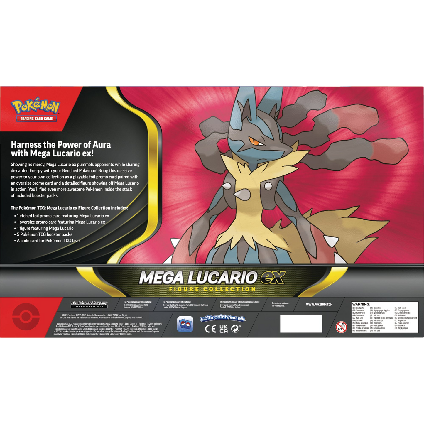 Pokemon - Mega Lucario EX Figure Collection