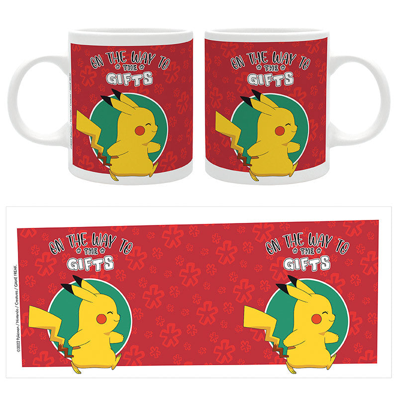 POKEMON - Mug - 320ml - "ON THE WAY TO THE GIFTS"