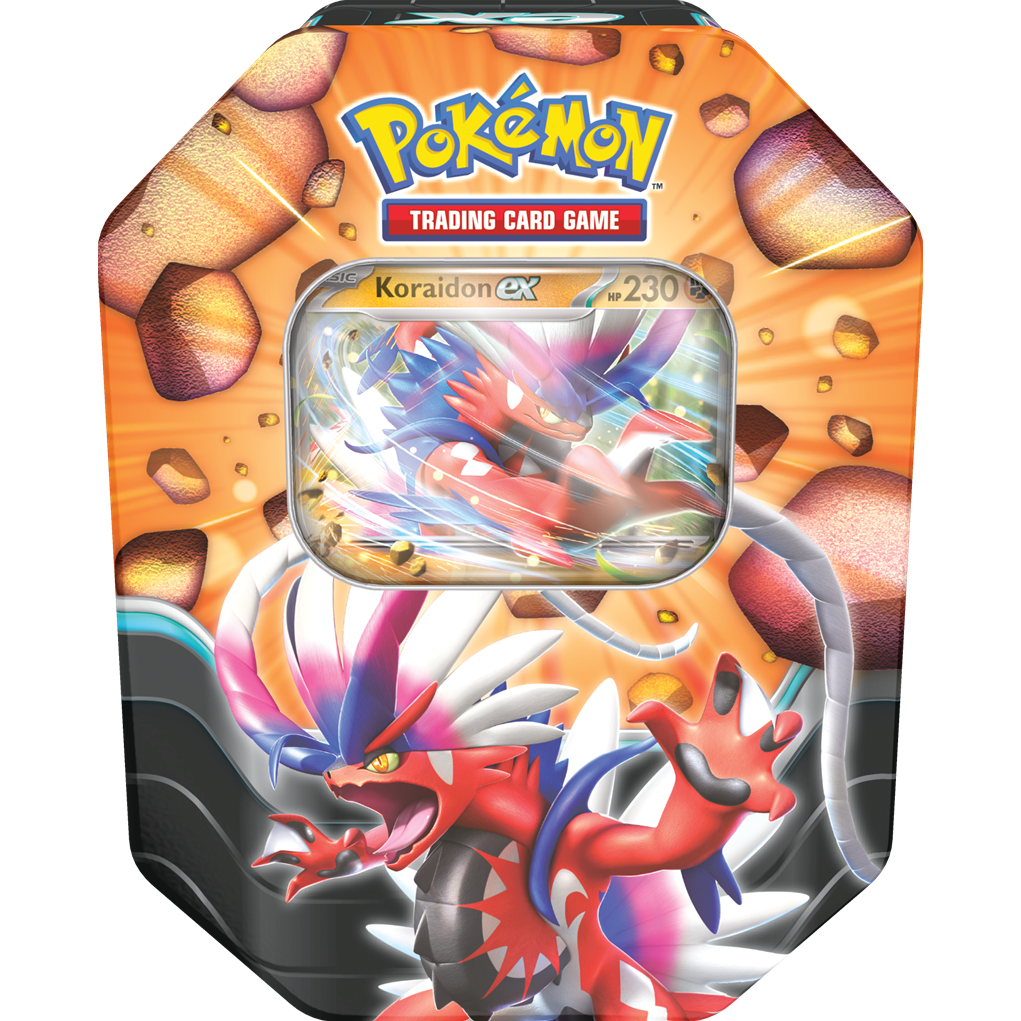 Pokemon - Slashing Legends Tin - Zacian/Koraidon Ex