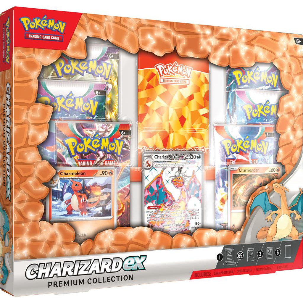 Pokemon TCG : Scarlet & Violet - Charizard EX Premium Collection