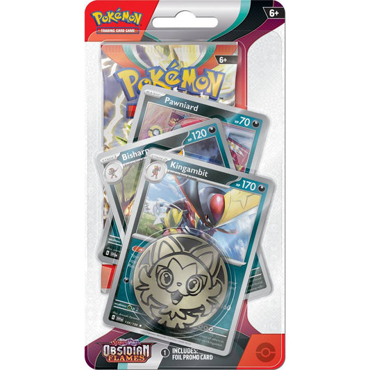 Pokemon TCG : Scarlet & Violet - Obsidian Flames ( Checklane Blister Kingambit )