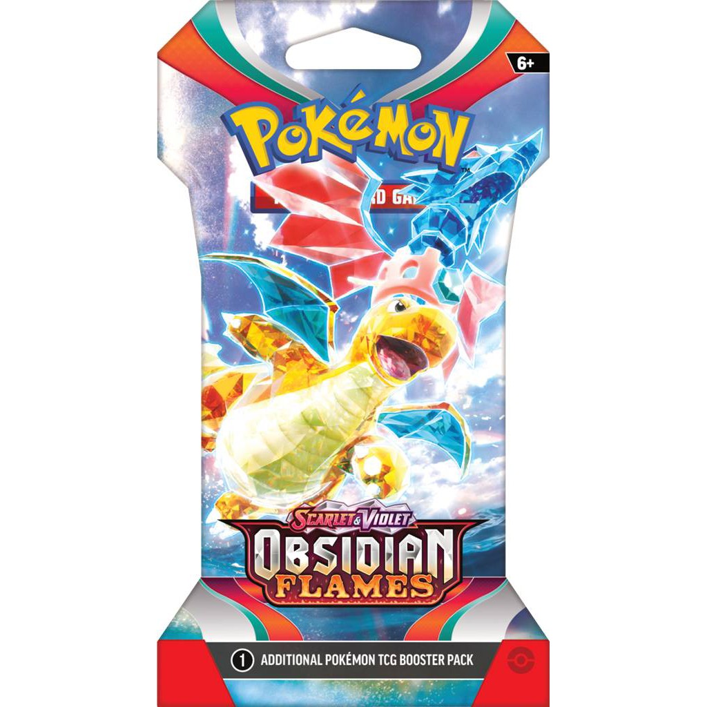 Pokemon TCG : Scarlet & Violet - Obsidian Flames ( Sleeved Pack )