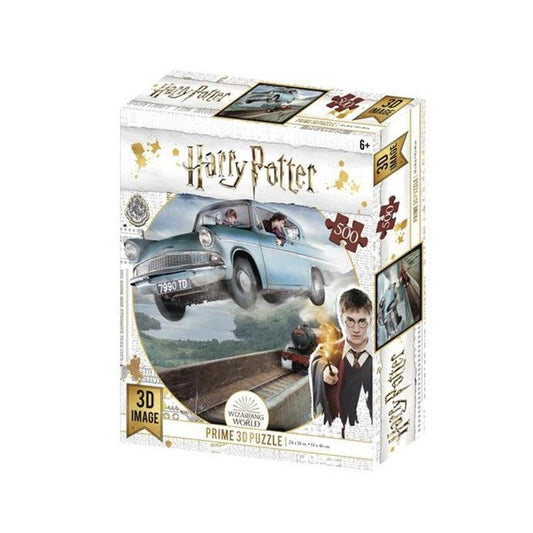 Wizarding World : Harry Potter Ford Anglia 3D image puzzle (500pc)