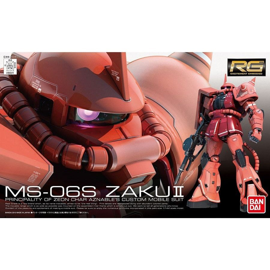 MS-06S Zaku II (Char Aznable's Custom) RG 1/144