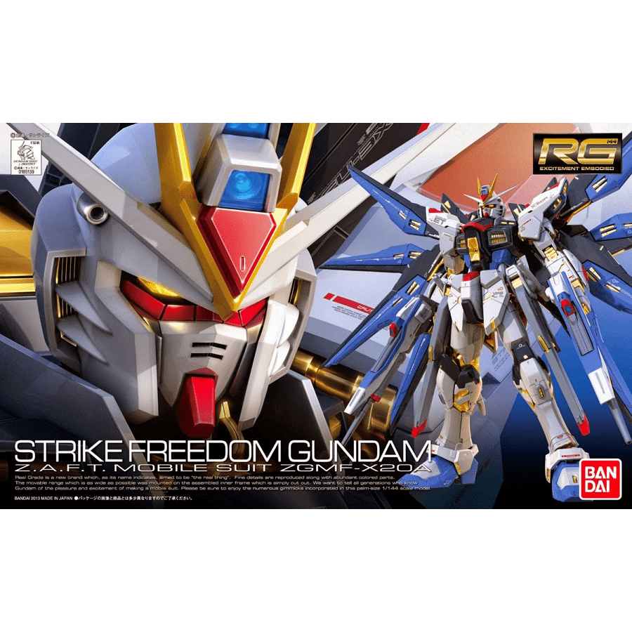ZGMF-X20A Strike Freedom Gundam RG 1/144