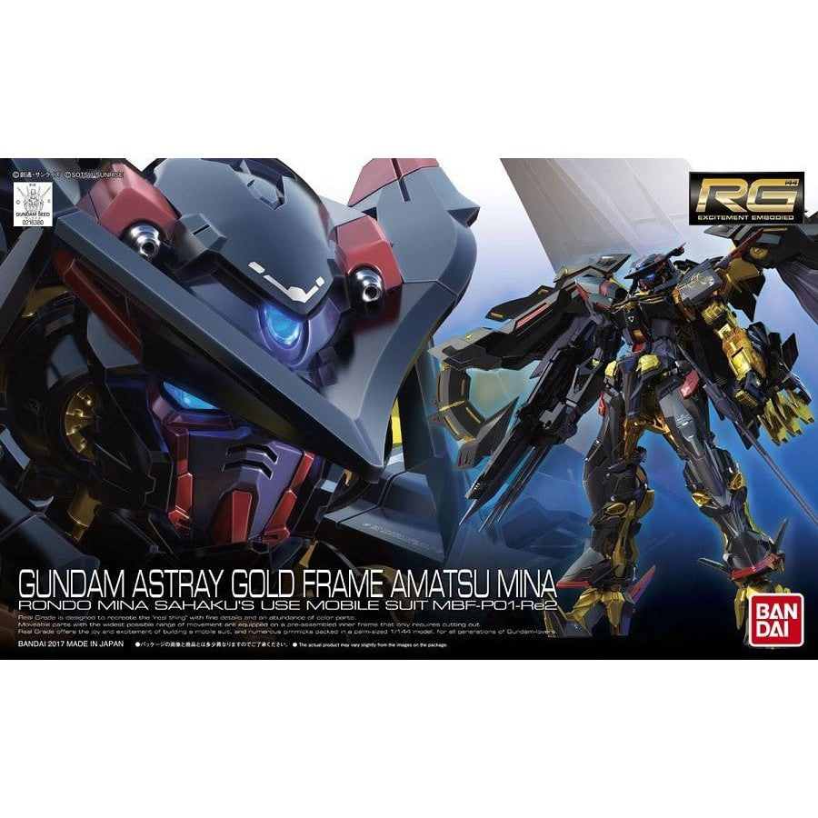 MBF-P01-Re2AMATU Gundam Astray Gold Frame Amatsu Mina RG 1/144
