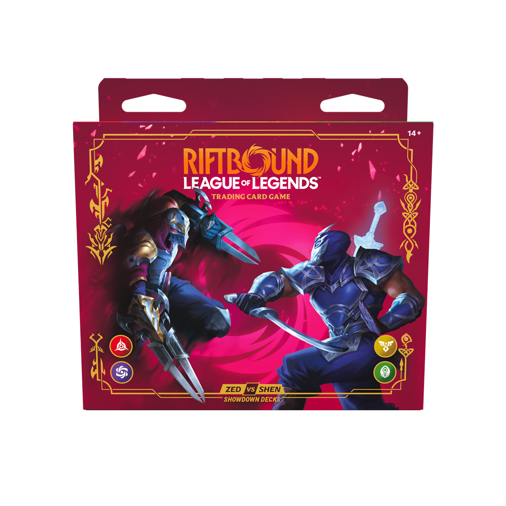 Riftbound: League of Legends TCG - Vendetta Showdown Decks Zed VS Shen