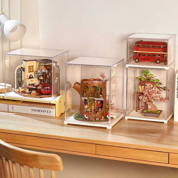 Robotime Dust Cover / Display Case Portrait L DF06L
