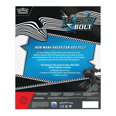 Pokemon TCG : Scarlet & Violet - Black Bolt Binder Collection (Zekarom)