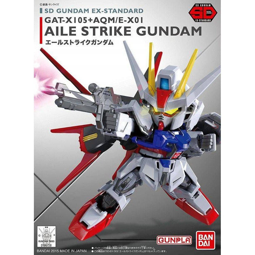 SD Ex-Standard : GAT-X105+AQM/E-X01 Aile Strike Gundam