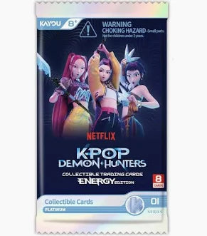 KPop Demon Hunters -Collectible Trading Cards- Energy Edition Booster