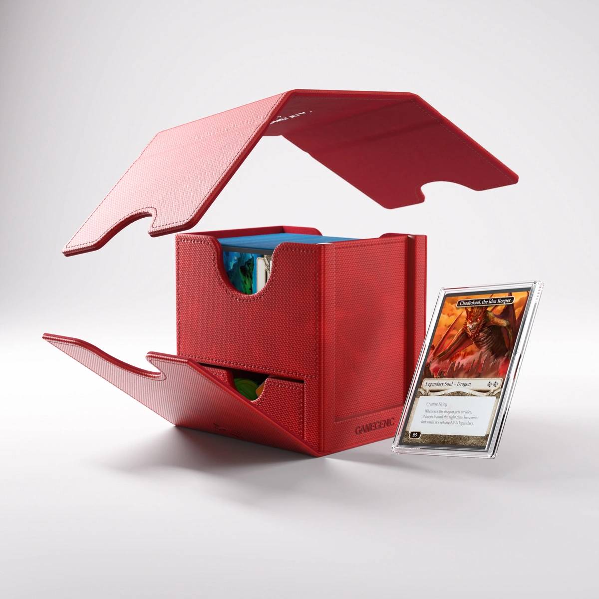 Gamegenic : Deckbox Sidekick Pro 100+ XL Convertable Red