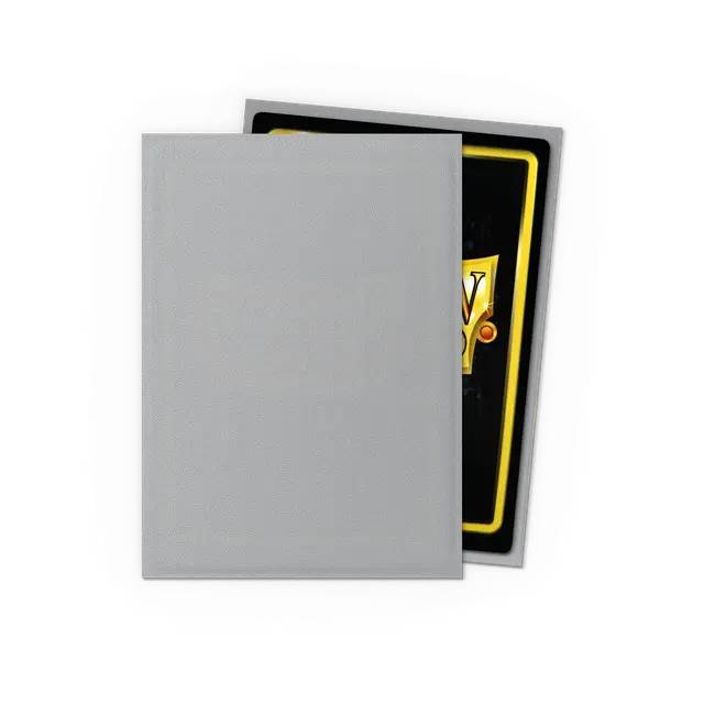 Dragon Shield sleeves Matte (100) - Silver