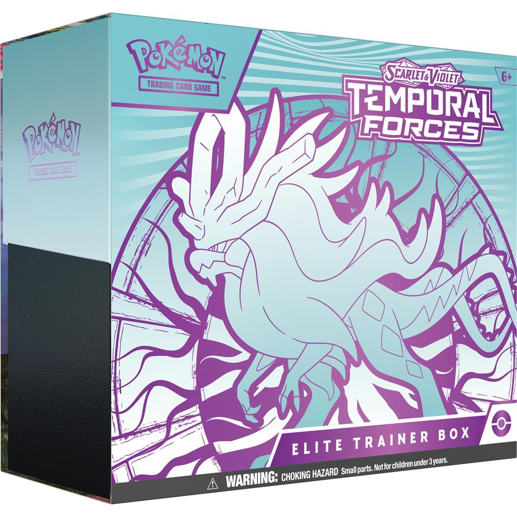 Pokemon TCG : Scarlet & Violet - Temporal Forces ( Elite Trainer Box )