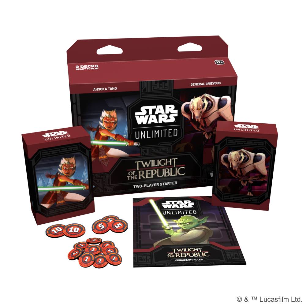 Star Wars Unlimited : Twilight of the Republic - Two Player Starter