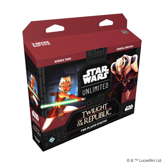 Star Wars Unlimited : Twilight of the Republic - Two Player Starter