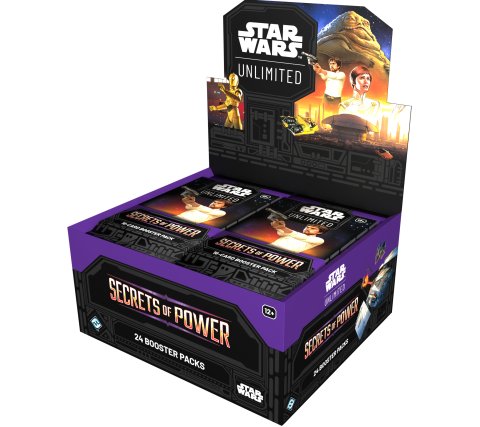 Star Wars Unlimited : Secrets of Power - Booster display