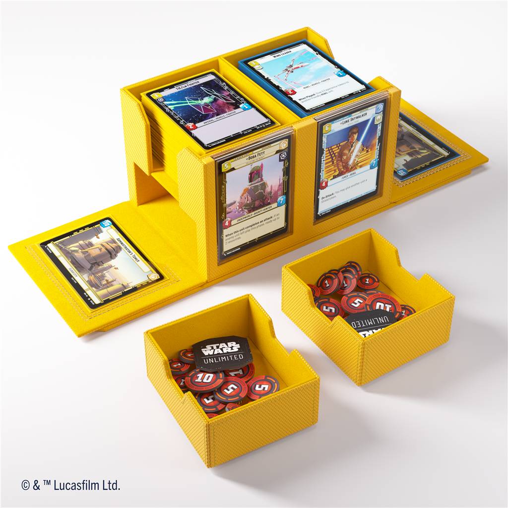 Gamegenic : Star Wars Unlimited - Double Deck Pod Yellow