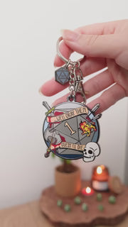 Guess I'll Die sleutelhanger