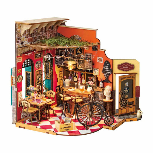 Robotime : DIY Miniature House - DG173 Cheer's Bar & Dining