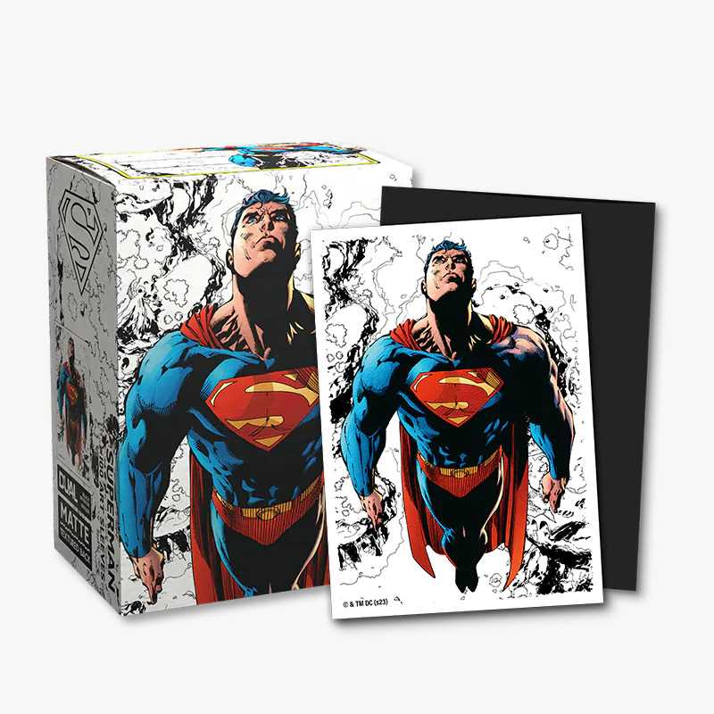 Dragon Shield Dual Matte art (100) - Superman series: Superman Core (Full Color Variant)