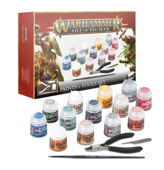 Games Workshop - Warhammer Age of Sigmar : Paints + Tools Sets (2024)