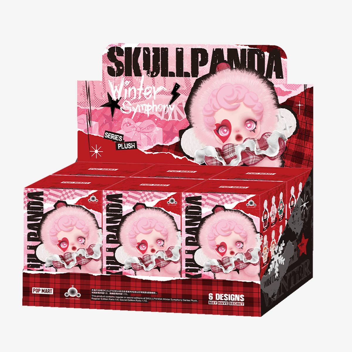POP MART Winter skull pandaシークレット Popmart - SKULLPANDA Winter Symphony Series Plush – Side7
