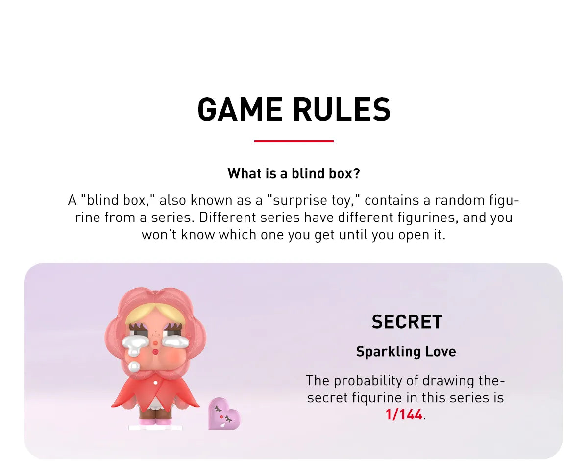 Popmart - CRYBABY Crying For Love Series Figures