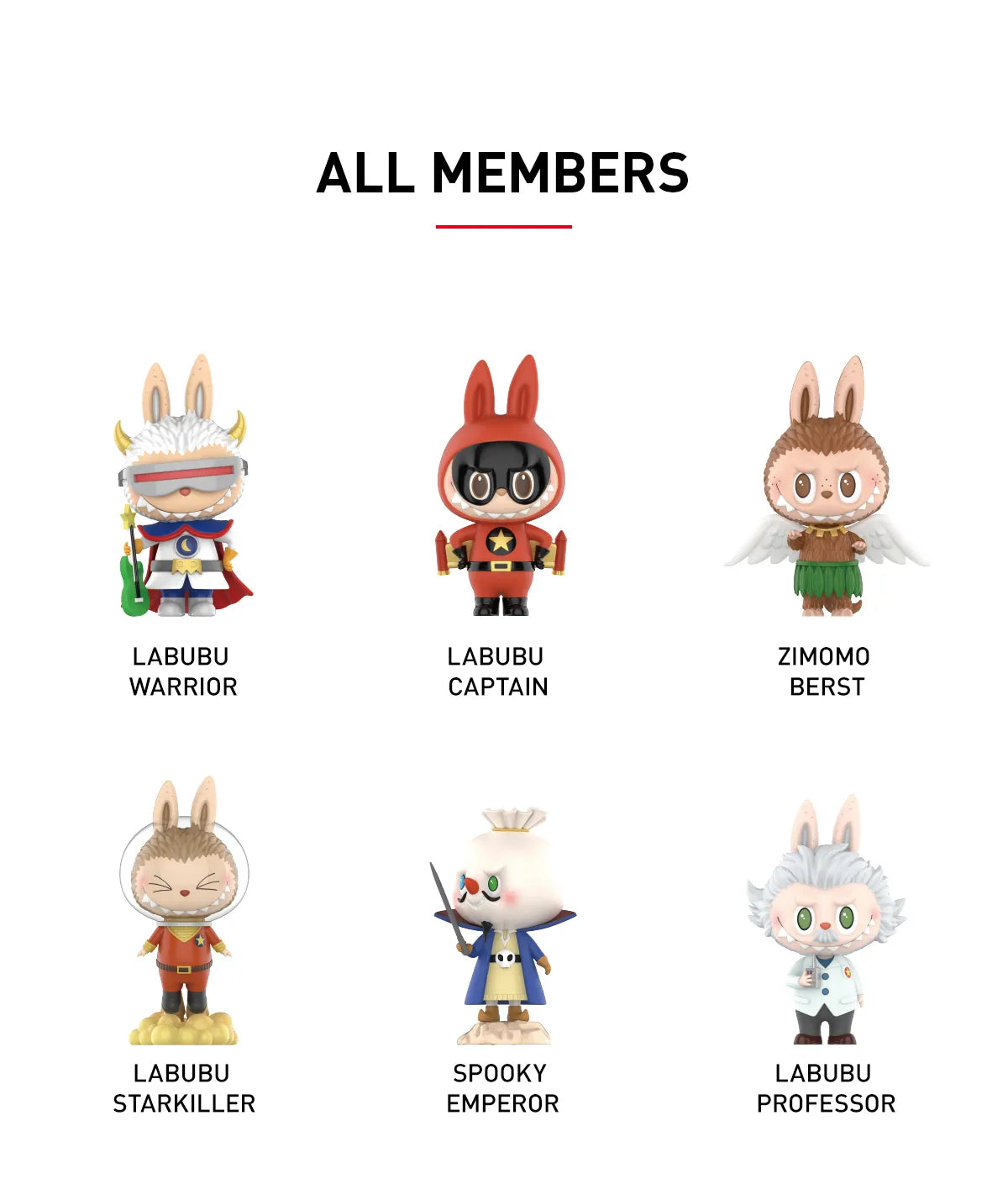 Popmart - The Monsters Space Adventures Series