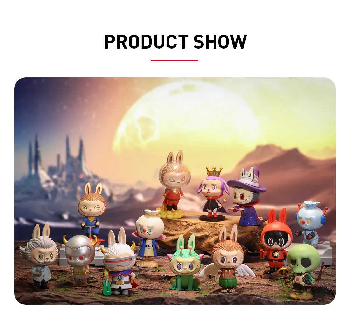 Popmart - The Monsters Space Adventures Series