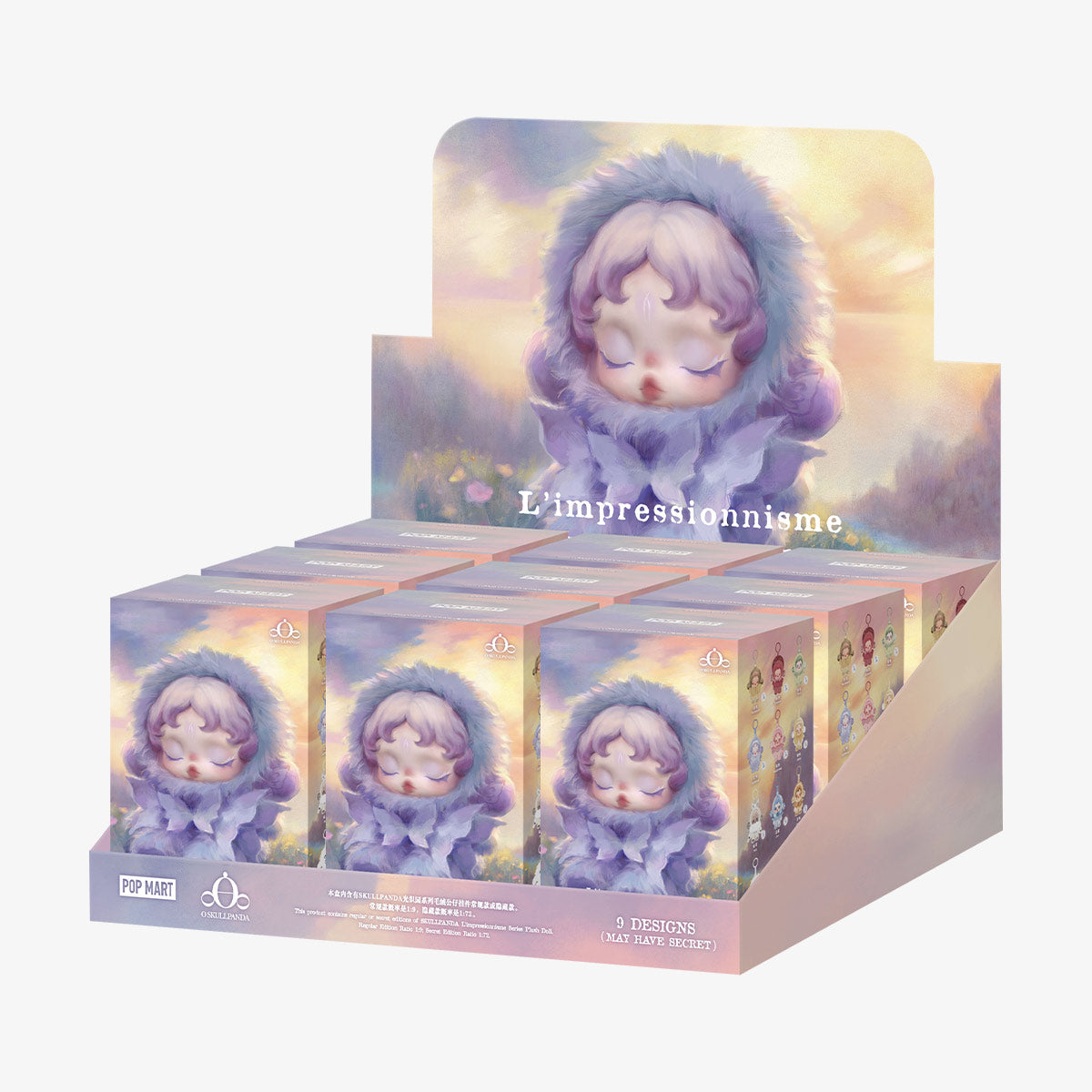 Popmart - SKULLPANDA L’impressionnisme Series