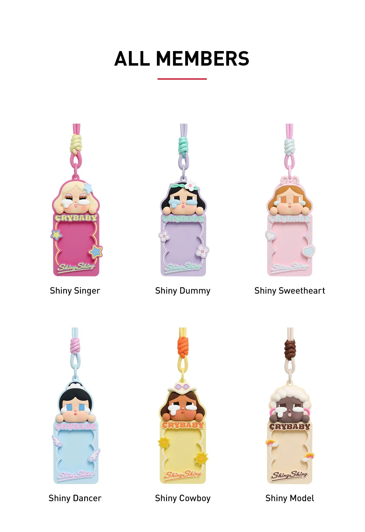 Popmart - CRYBABY SHINY SHINY SERIES-Card Holder