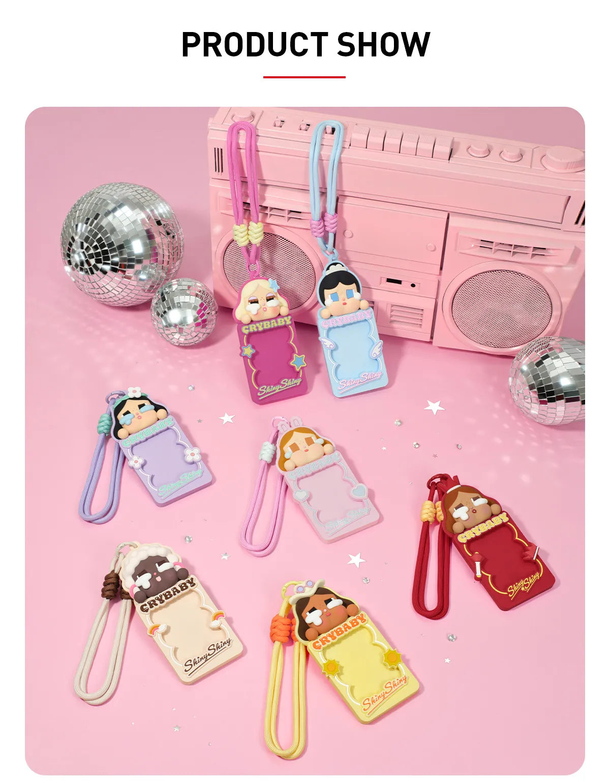 Popmart - CRYBABY SHINY SHINY SERIES-Card Holder