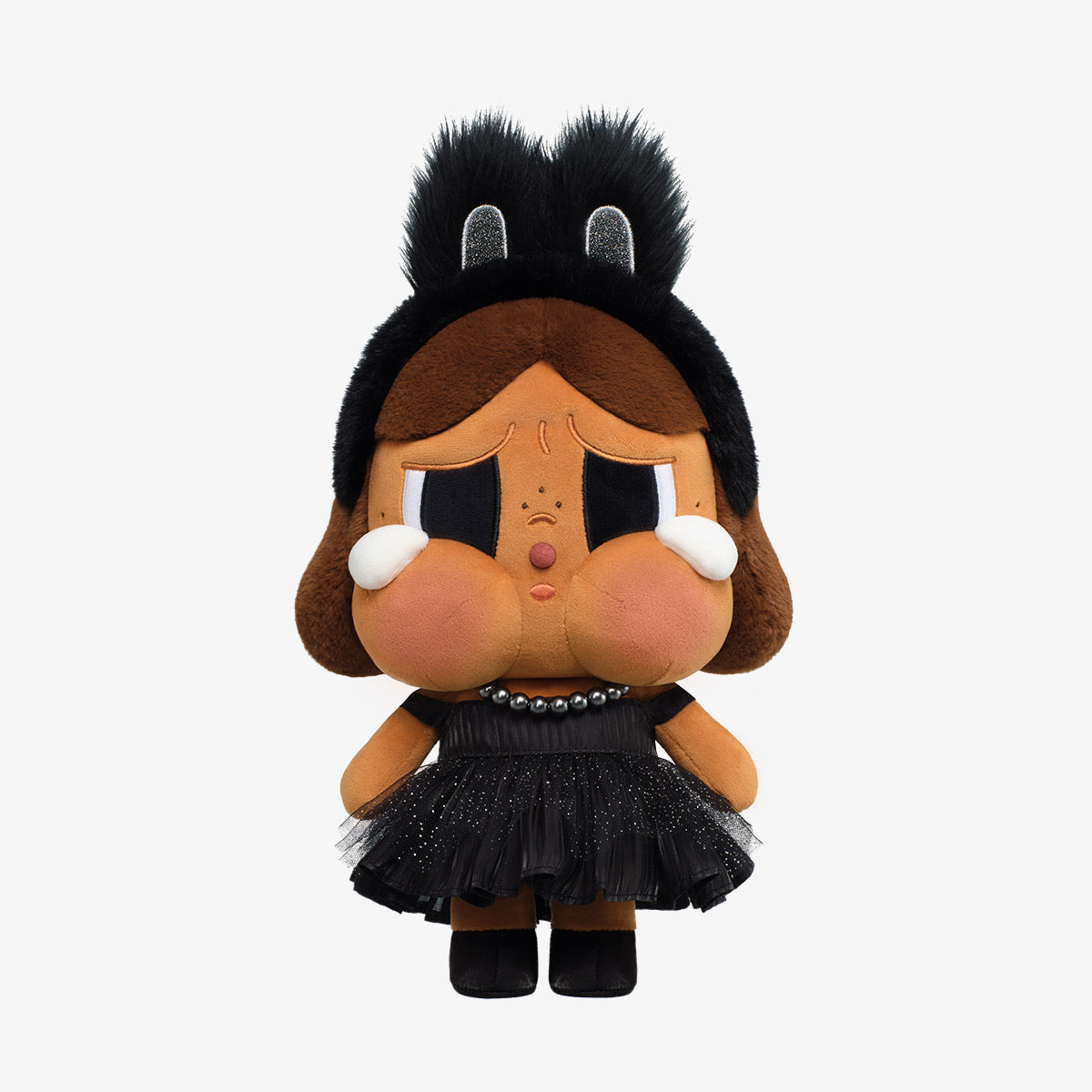Popmart - CRYBABY SHINY SHINY SERIES-Plush Doll (Black)