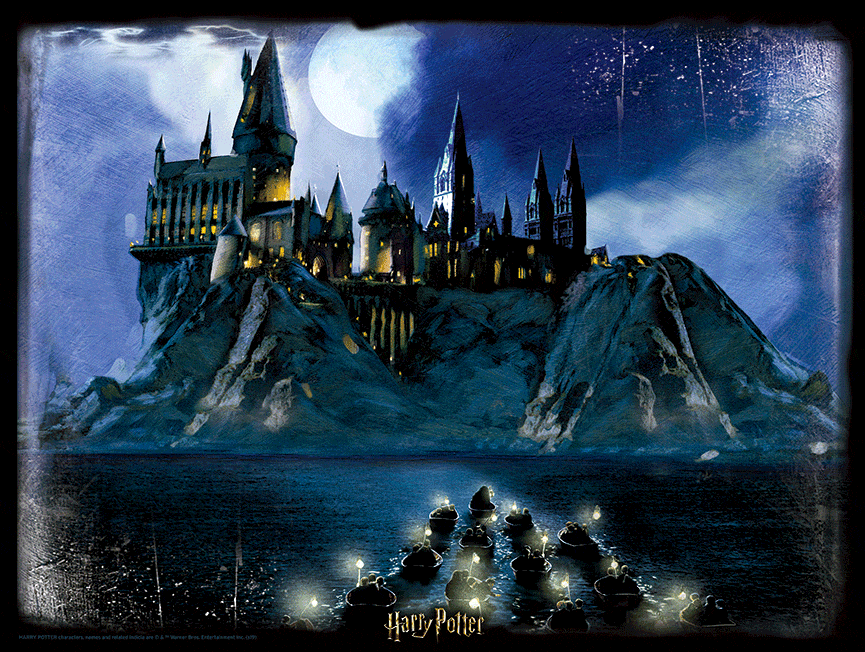 Wizarding World : Harry Potter Hogwarts 3D image puzzle (500pc)