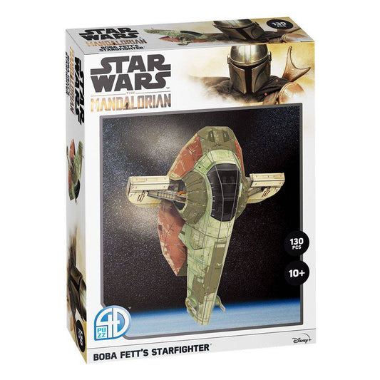 4Dpuzz Star Wars The Mandolorian 3D puzzle - Boba Fett's Starfighter (130pc)