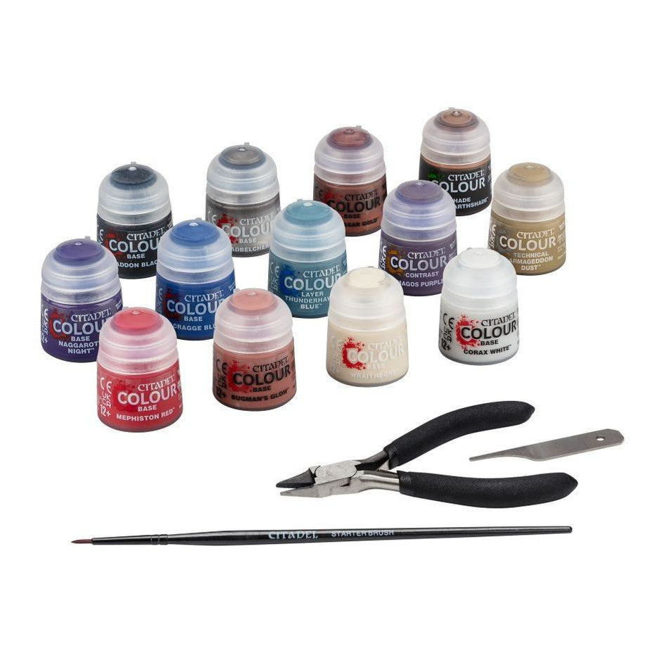 Games Workshop - Warhammer 40000 : Paints + Tools Set