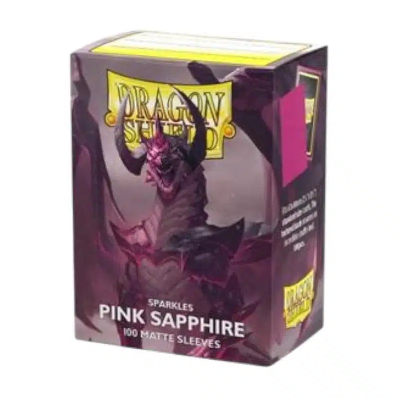 Dragon Shield Sleeves – Matte Standard size – Pink Sapphire (100 Sleeves)