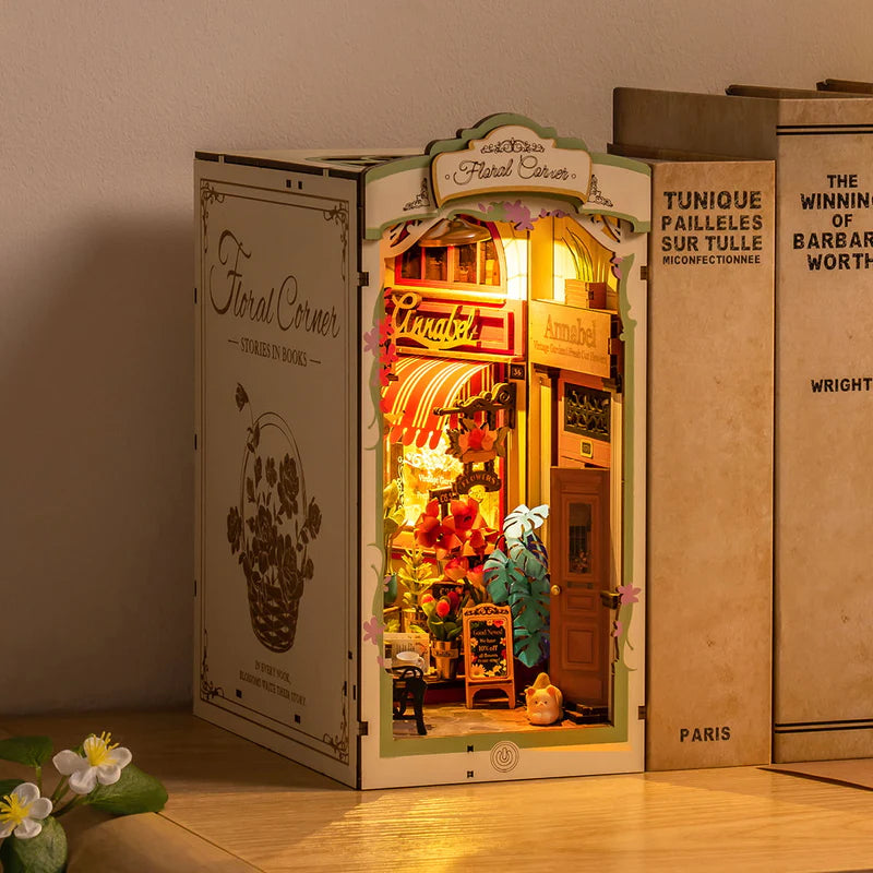 Robotime : Book Nook & Wonderland - TGB09 Floral Corner