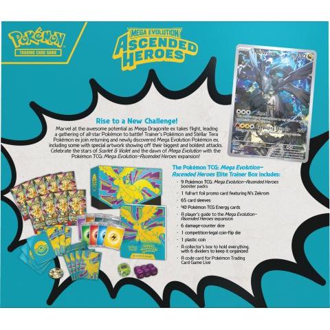 Pokémon: Mega Evolution - Ascended Heroes Elite Trainer Box