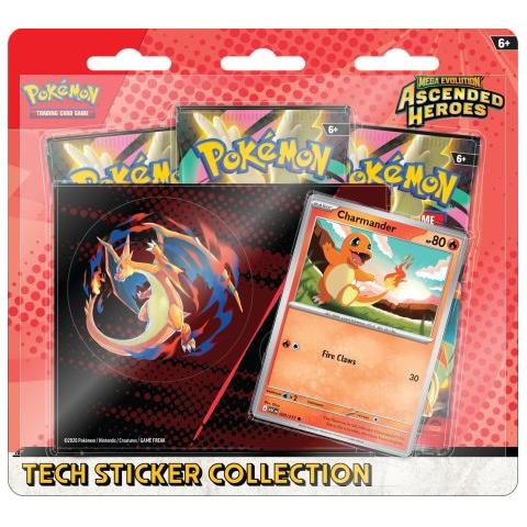 Pokémon: Mega Evolution - Ascended Heroes Tech Sticker Blister: Charmander