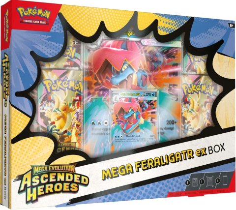 Ascended Heroes Mega Feraligatr EX Box