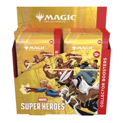 Magic: The Gathering - Marvel Super Heroes Collector Boosterbox (12 boosters)