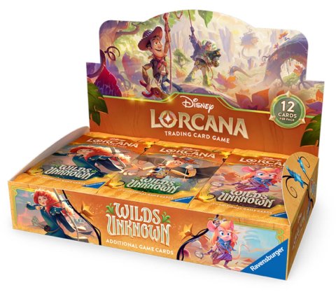 Disney Lorcana - Wilds Unknown Boosterbox (24 boosters)