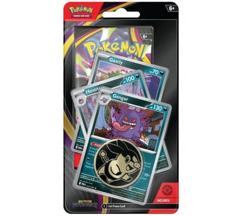 Pokémon: Mega Evolution - Pitch Black Premium Checklane Blister: Gengar