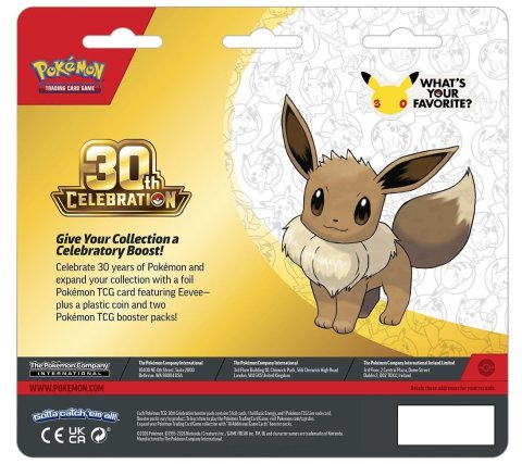 Pokémon: 30th Celebration - 2-Booster Blister: Eevee