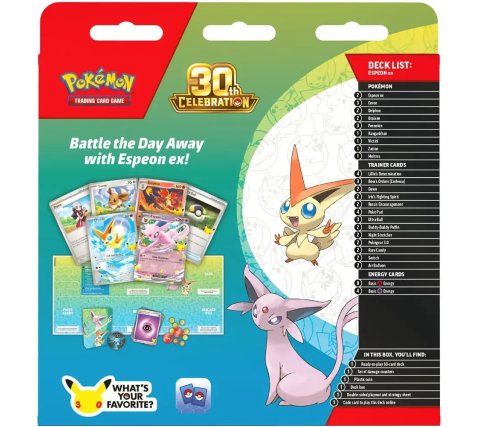 Pokémon: 30th Celebration - Battle Deck: Espeon EX